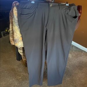 lululemon athletica Men's Dark Gray Dress Pants